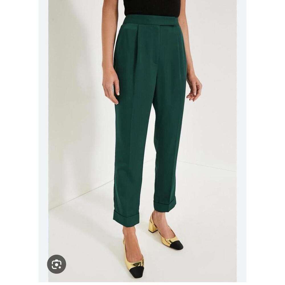 TUCKERNUCK Dark Green Duncan Trouser $178  NWT Size 8 / Medium